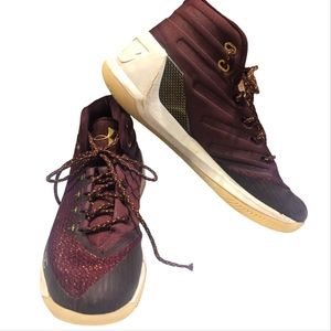 Under Armour SC Curry 3 MAGI Christmas Men's Basketball Shoes 1269279-543 Size 9